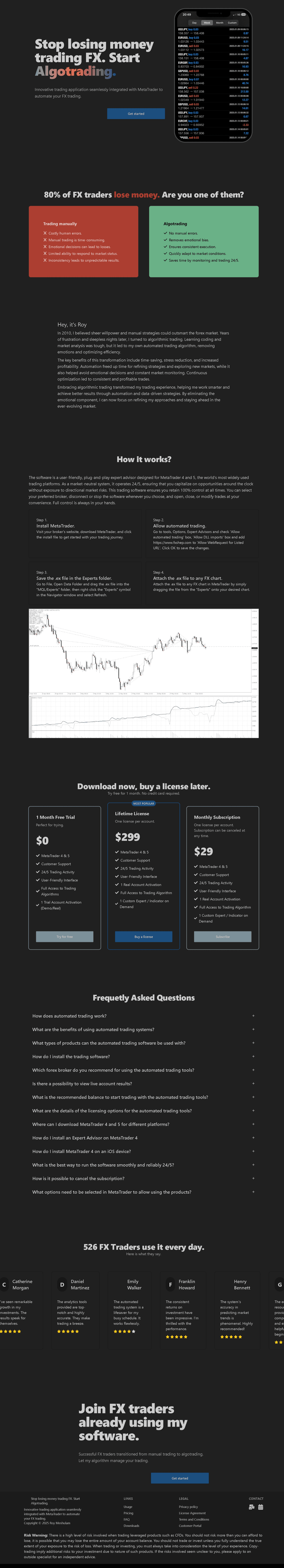 Algorithmic Trading Bots